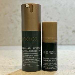 Boissance Squalane + 10% Lactic Acid Resurfacing Night Serum + Mini Set *BNWOT*